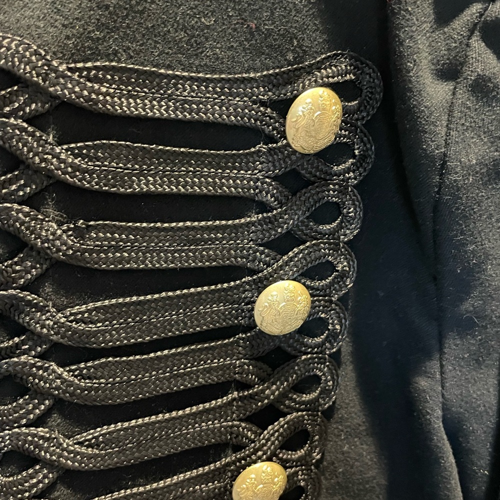 Gap Velveteen Military Style Jacket. Medium. NWT. - Picture 2 of 5